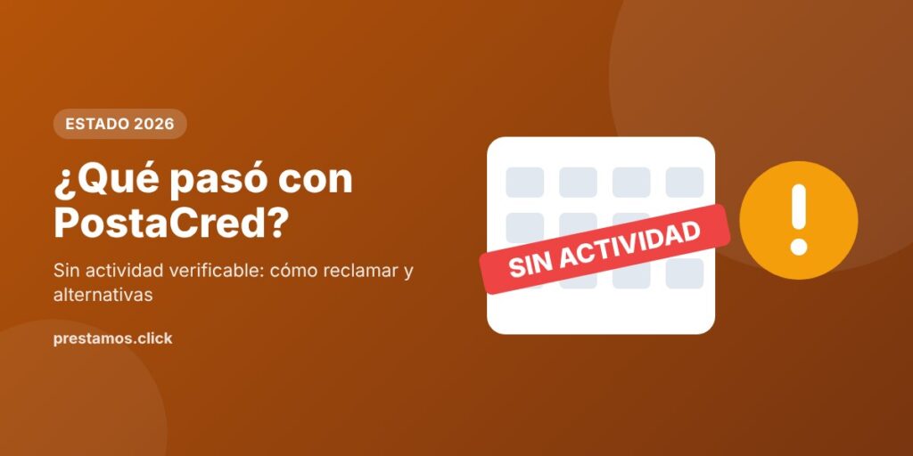 Qué pasó con PostaCred