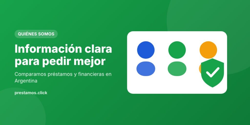 Quiénes somos: equipo de Prestamos Click